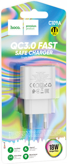 Устройство зарядное сетевое C109A