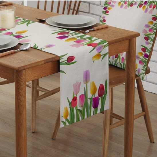 Дорожка на стол «Тюльпаны»