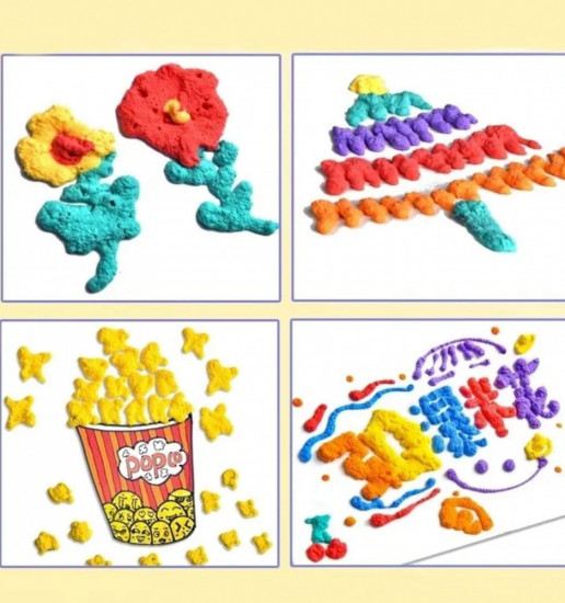 Краска-гель с эффектом поп-корна