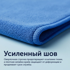 Комплект тряпок для пола и влажной уборки - Фото 4