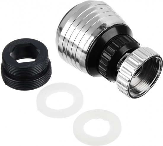 Аэратор для смесителя с регулировкой потока воды