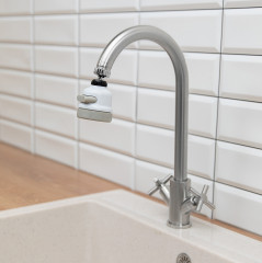 Аэратор-насадка для смесителя универсальный - Фото 8