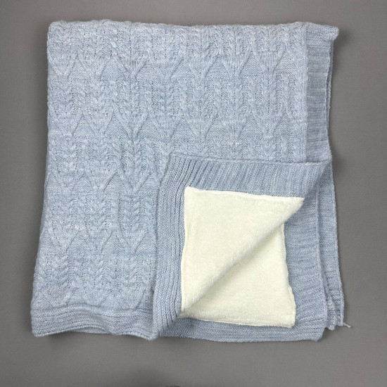 Детское одеяло вязанное