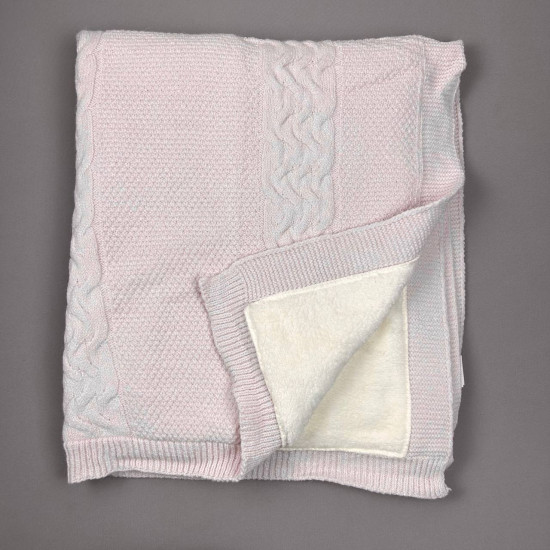 Детское одеяло вязанное