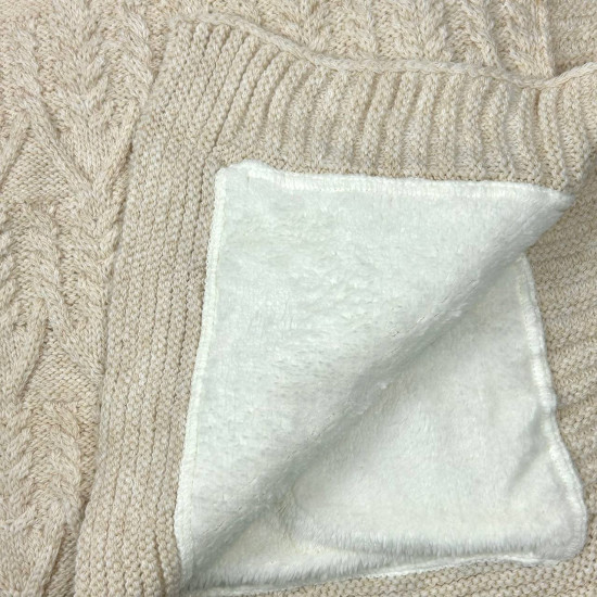 Детское одеяло вязанное