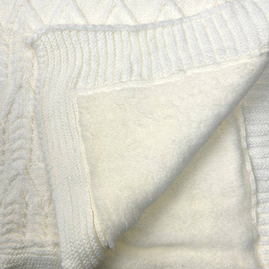 Детское одеяло вязанное