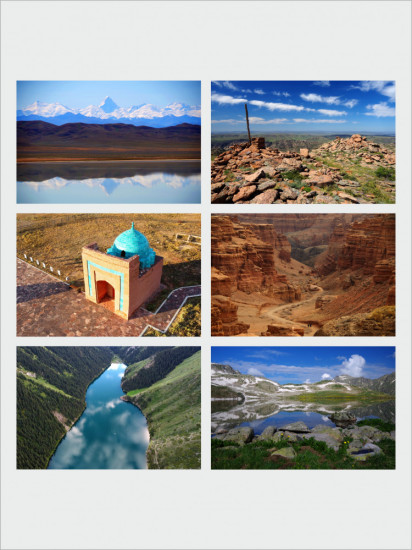 Набор открыток «Казахстан»