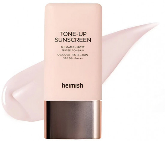Крем для лица солнцезащитный тонирующий SPF50+ «Bulgarian Rose Tinted Tone-up Sunscreen»