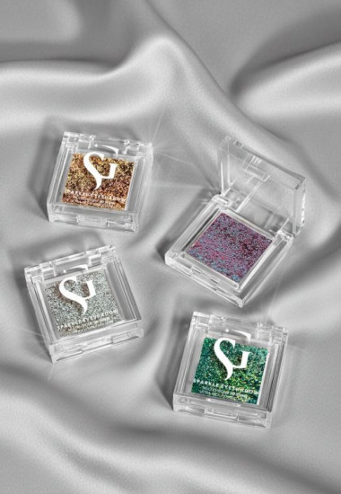 Тени-спаркл для век «Show Glow Sparkle Eyeshadow», оттенок 509 Metallic