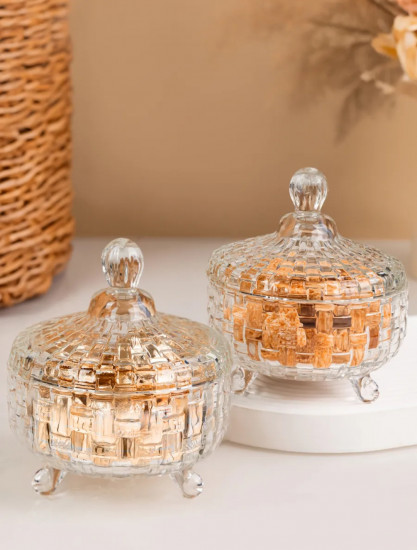 Сахарница с крышкой