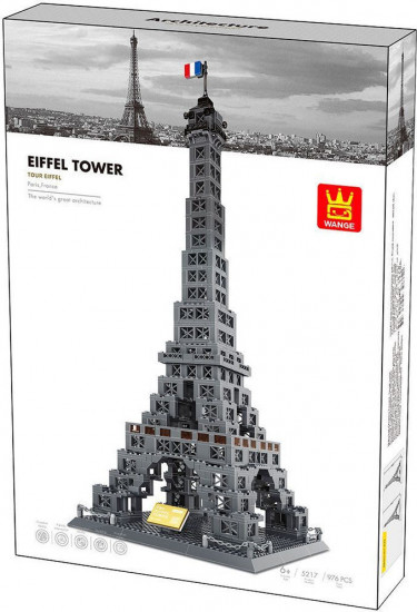 Конструктор пластиковый «Архитектура. Эйфелева Башня»
