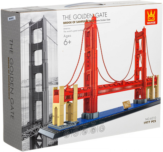 Конструктор пластиковый «Мост. Золотые ворота»