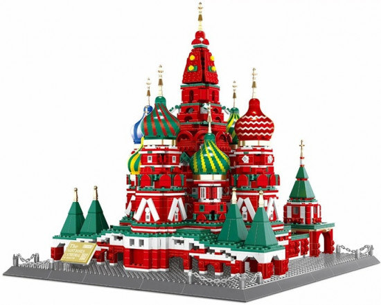 Конструктор пластиковый «Собор Василия Блаженного»