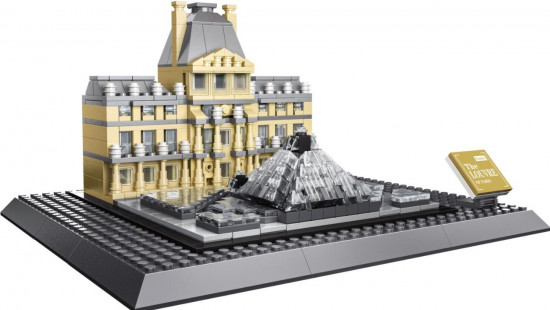 Конструктор пластиковый «Лувр»