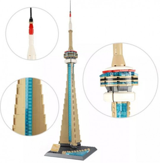 Конструктор пластиковый «Си-Эн Тауэр»