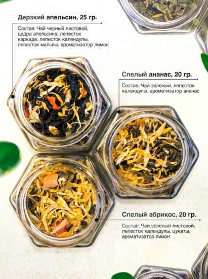 Подарочный набор листового чая