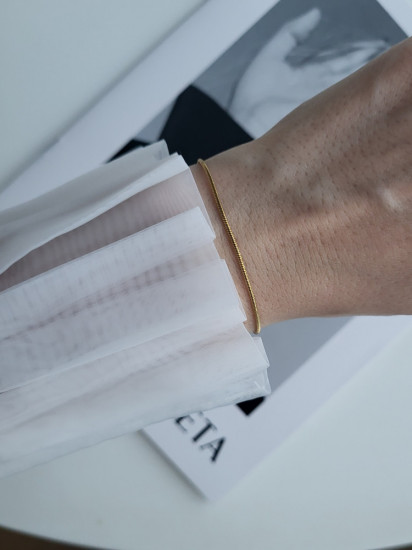 Браслет-цепочка на затяжке