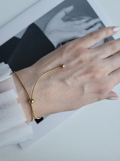 Браслет-цепочка на затяжке