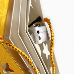 Звезда интерьерная с гирляндой «Искры» - Фото 5