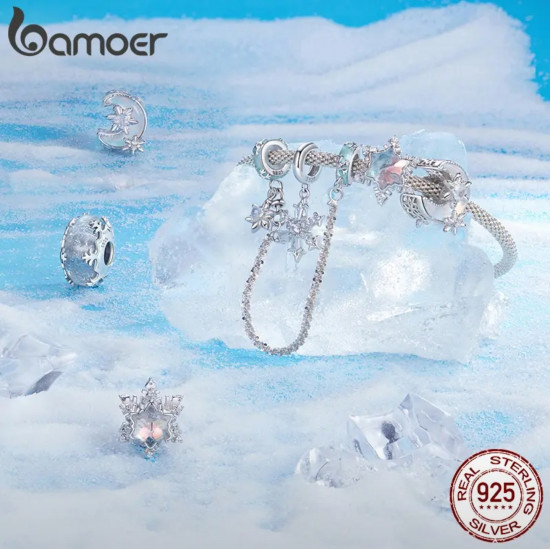 Шарм «Снежинка Мурано»