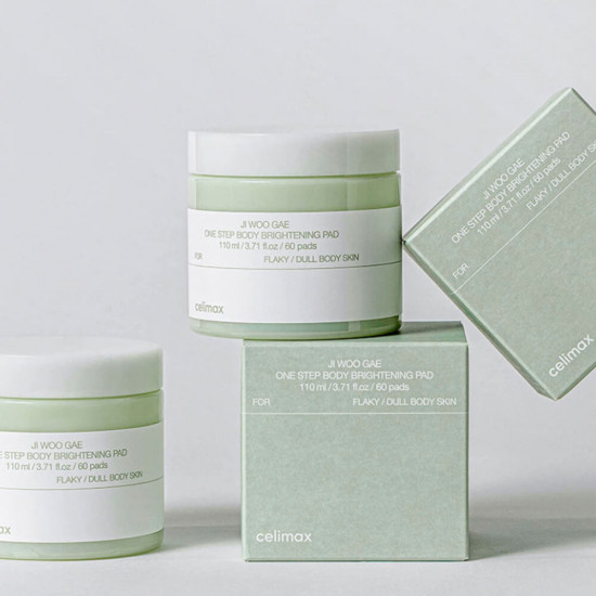 Пэды для лица «Ji Woo Gea One Step Body Brightening Pad»