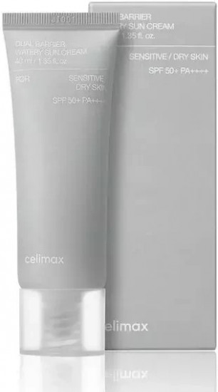 Крем для чувствительной и сухой кожи лица солнцезащитный «Dual Barrier Watery Sun Cream» SPF50+ PA++++