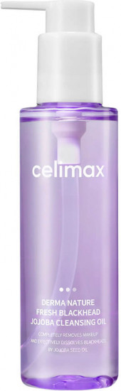 Масло для лица гидрофильное от чёрных точек «Derma Nature Fresh Blackhead Jojoba Cleansing Oil»