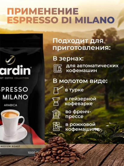 Кофе в зернах «Espresso di Milano»