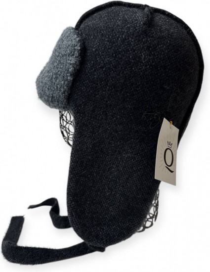 Шапка-ушанка женская зимняя