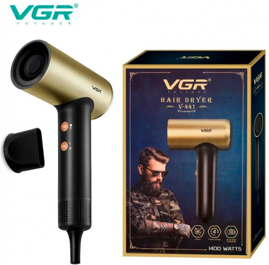 Фен профессиональный c концентратором VGR V-441