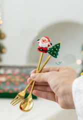 Новогодний набор столовых приборов - Фото 1