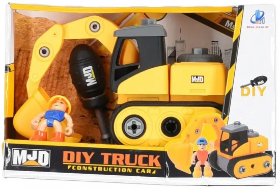 Машинка-конструктор «Спецтехника. Экскаватор»