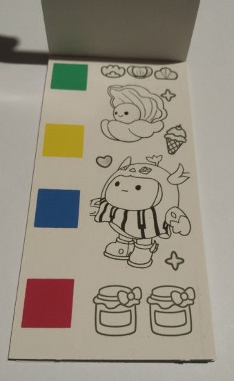 Блокнот-раскраска