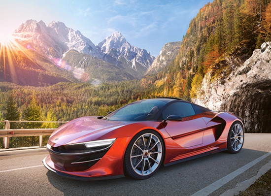 Пазл «Спорткар»