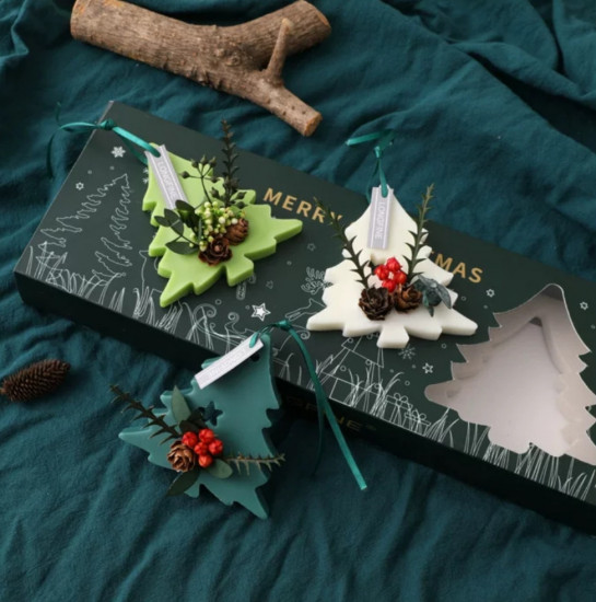 Набор саше из ароматического воска «Новогодняя ёлочка»