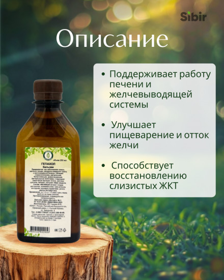 Бальзам «Гепахол»