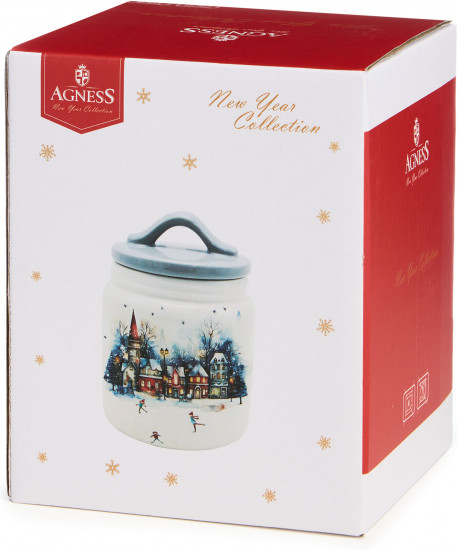 Банка для сыпучих продуктов «С Новым Годом!»