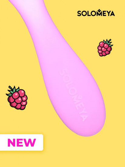 Расческа для сухих и влажных волос с ароматом малины