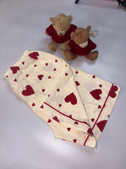 Комплект-тройка женская «Красное сердце»