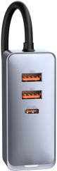АЗУ Share Together CCBT-A0G мультипорт с кабелем 2 USB+2 Type-C быстрая зарядка 120W - Фото 3
