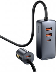 АЗУ Share Together CCBT-A0G мультипорт с кабелем 2 USB+2 Type-C быстрая зарядка 120W - Фото 5