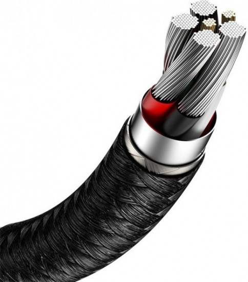 Кабель Baseus Cafule Series Metal CAKF000101 Type-C 5A 66W