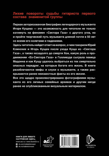 Игорь Кущ и «Сектор Газа». Авторизованная биография