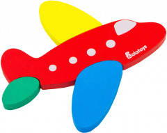 Пазл деревянный «Самолетик» - Фото 1