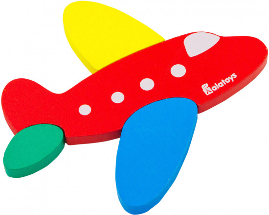 Пазл деревянный «Самолетик»