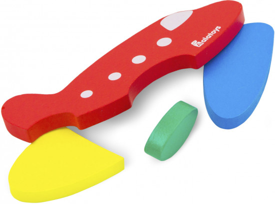 Пазл деревянный «Самолетик»