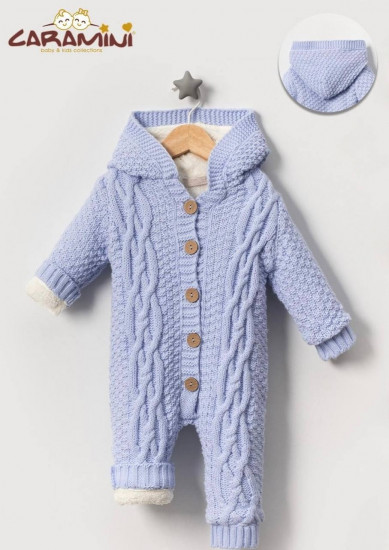 Вязаный комбинезон для малышей