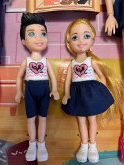 Набор кукол-моделей Alisa «Барби, Кен, девочка, мальчик» - Фото 1