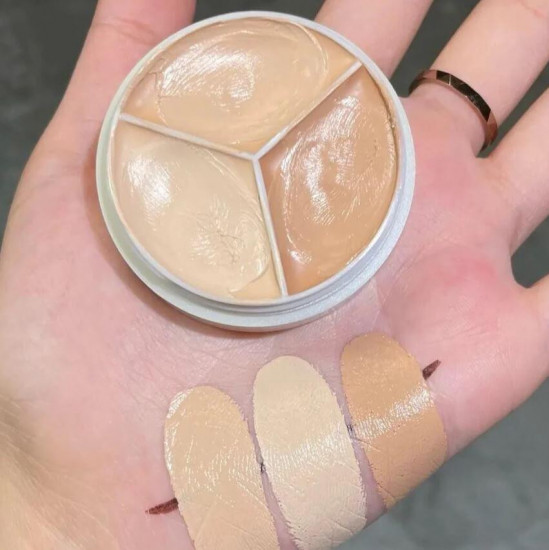 Палитра консилеров для лица «Cover Up Pro Concealer», оттенок 02 Warm