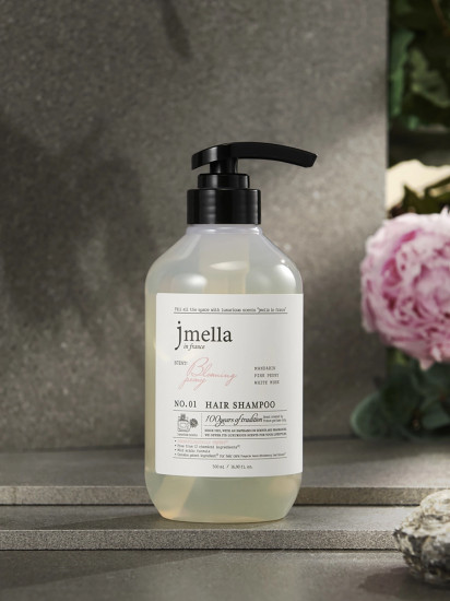 Парфюмированный шампунь для всех типов волос «In France Blooming Peony Hair Shampoo»